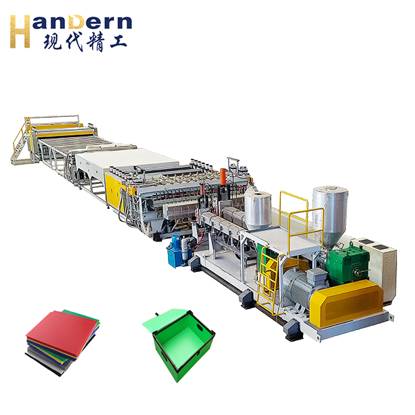 Custom PP Hollow Grid Board Production Line and Plastic Weekly Box Hollow Sheet Extrusion Equipment
