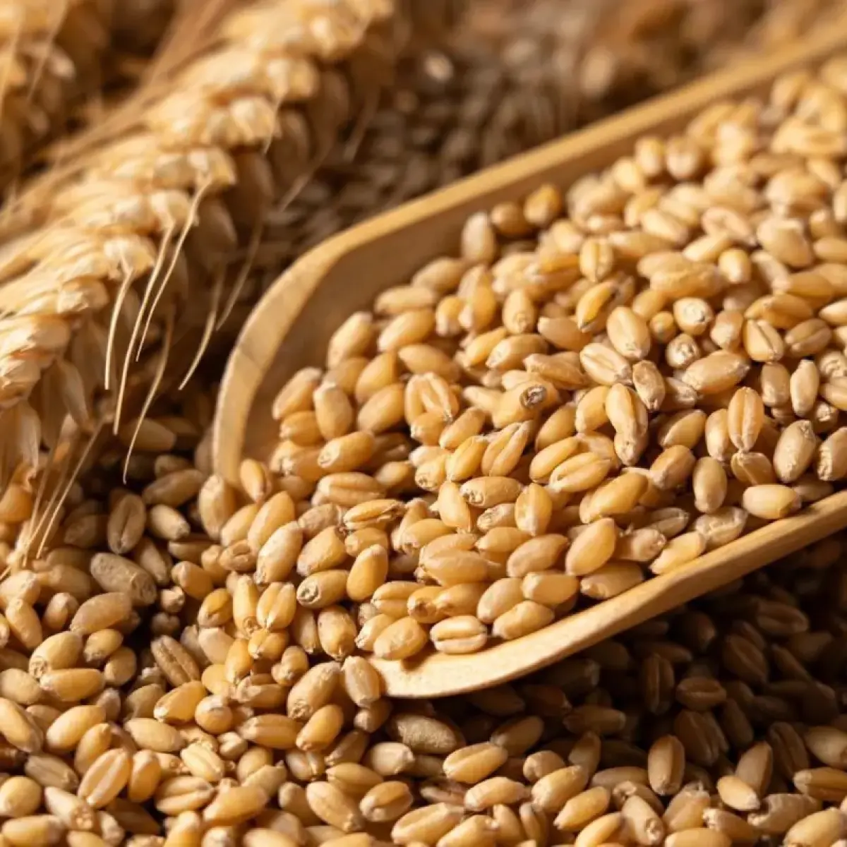 Xinjiang Pishan Winter Wheat — Grade 1 (GB1351 First Class), Glacier Meltwater Irrigated, for Feed & Flour Milling 2